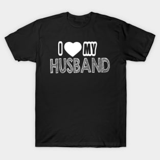 I love MyHusband T-Shirt